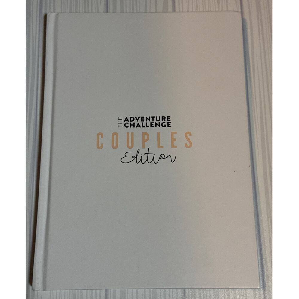 The Adventure Challenge Couples Edition Scratch Off Date Night Book Hardcover